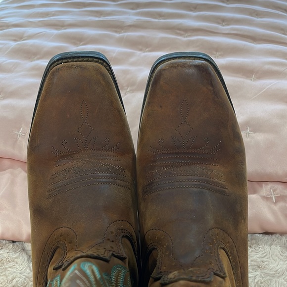 Justin cowboy boots size 8.5 B - Picture 5 of 11